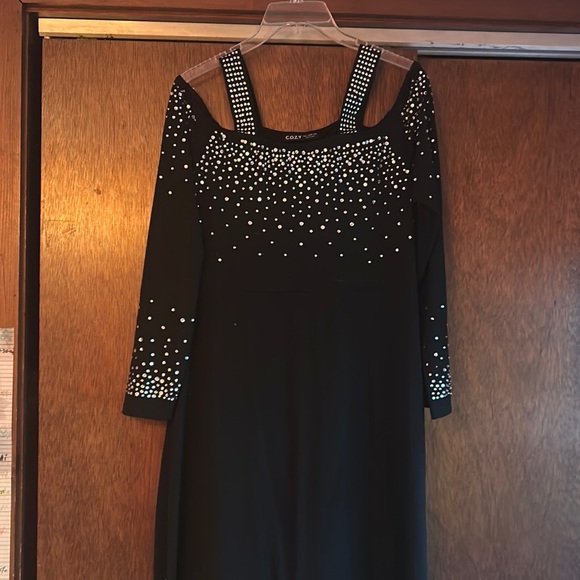 C.O.Z.Y. Dresses & Skirts - Elegant Black Off The Shoulder Dress